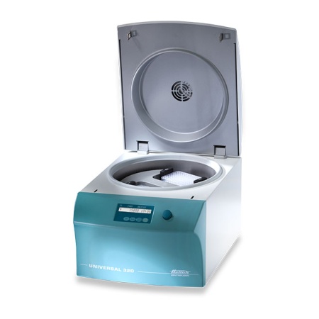 UNIVERSAL 320 230-240В 50-60Гц настольная центрифуга, укомплектованная  угловым ротором и адаптерами (для пробирок)