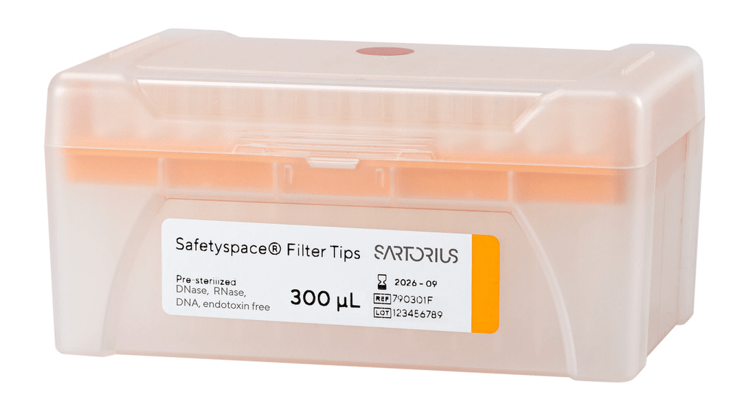 790301F Наконечники для дозатора SafetySpace с фильтром, 5-300 мкл, стерильный, в штативе (10x96)