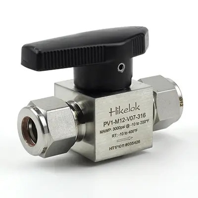 PV1-F2-V02-316 Кран пробковый проходной, 1/8 дюйма /