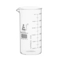 EGL0125F Стаканы - Стеклянные - высокая форма, с носиком из боросиликатного стекла, градуированные, 600 мл
