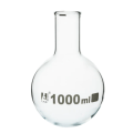 EGL0402G Колба для варки, 1000 мл, круглое дно, узкое горло, боросиликатное стекло