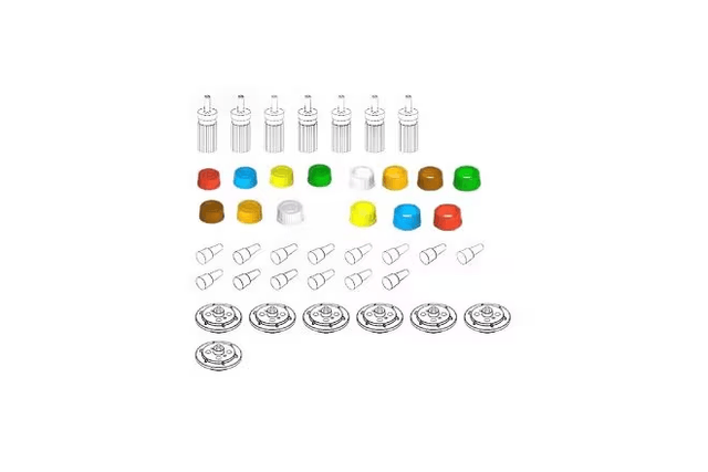 Комплект крышек и аксессуаров для растворных бутылей (Certified Container Cap Kit)