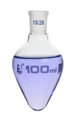 CH0406C01 Колба для варки, грушевидной формы, 100мл, шлиф 19/26