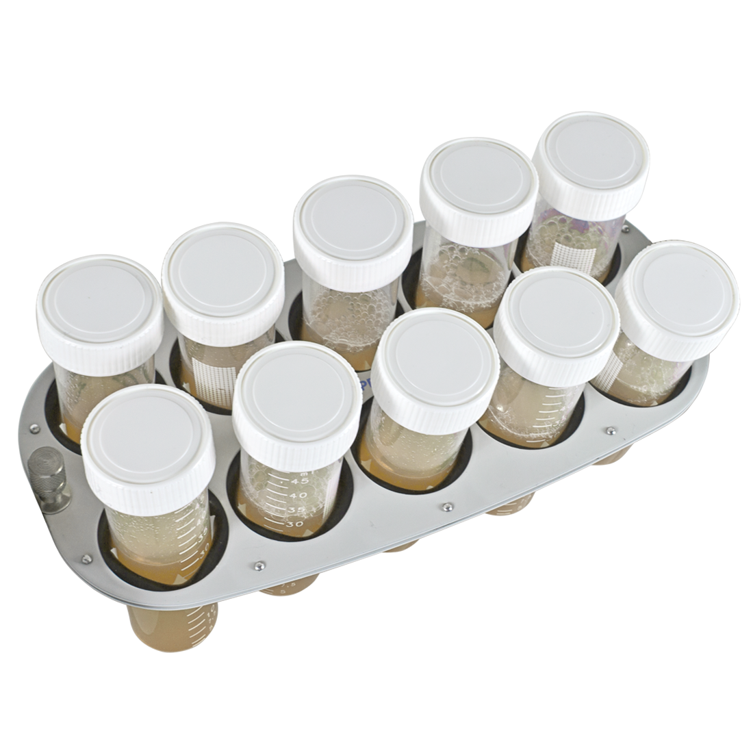 Платформа PRS-10 ПРС-10.  10 пробирок диам. 20-30 мм (50 мл пробирки).