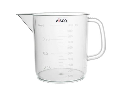 Мерный стакан, 1000 x 10 мл, PP / Measuring Jug, 1000 x 10 ml, Polypropylene