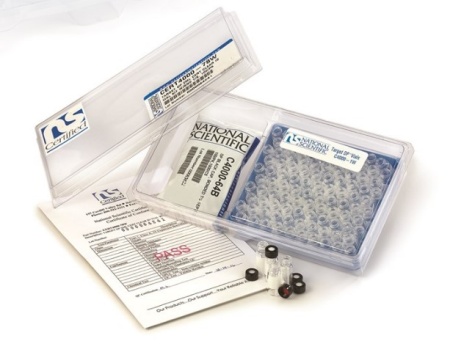 Серт.флаконы, укомплектованные, прозрачные 2 мл. c маркировочными точками и приклеенной септой (уп./100)