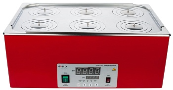 Цифровая водяная баня без перемешивания – крышка с 6 отверстиями