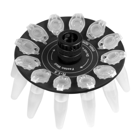 12 × микропробирок 1,5/2 мл                  12 × 1.5/2 ml microtubes